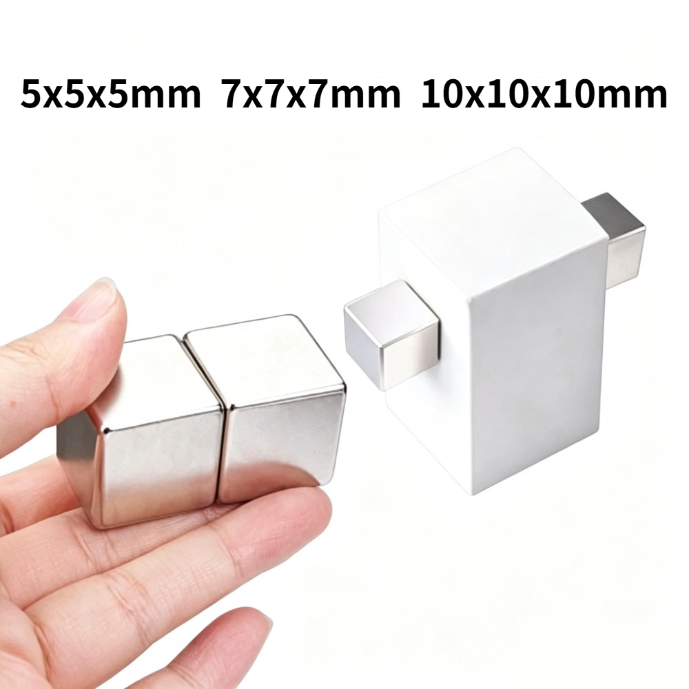 Home Improvement Outlet Stores - مكعبات مغناطيسية مربعة 5x5x5/7x7x7/10x10x10 مم لجدار