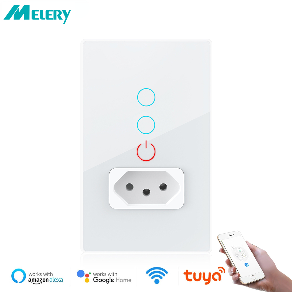 Home Improvement Outlet - Melery Tuya Wifi الذكية البرازيل مفتاح