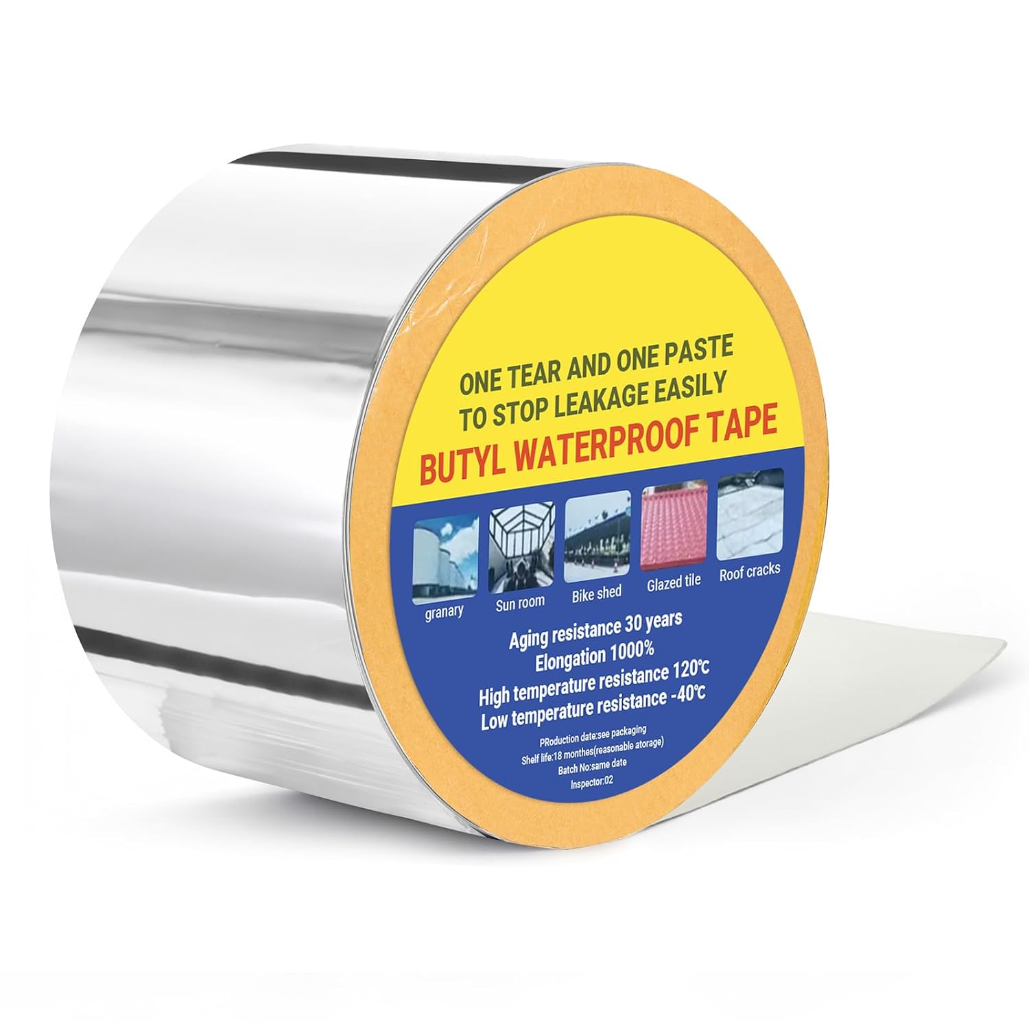 Roof Sealant Patch - شريط بوتيل 4 بوصة × 100