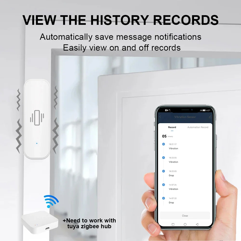 الذكية زيجبي الاهتزاز الاستشعا - مراجعة Home Improvement Hardware وسعره