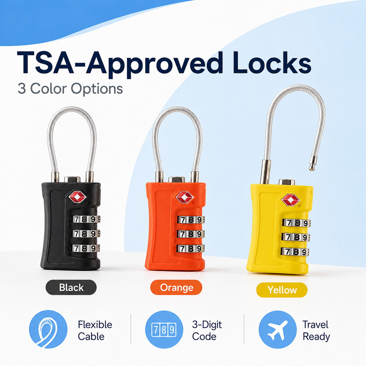قفل أمتعة معتمد من TSA، قفل بك - مراجعة Home Improvement Hardware وسعره