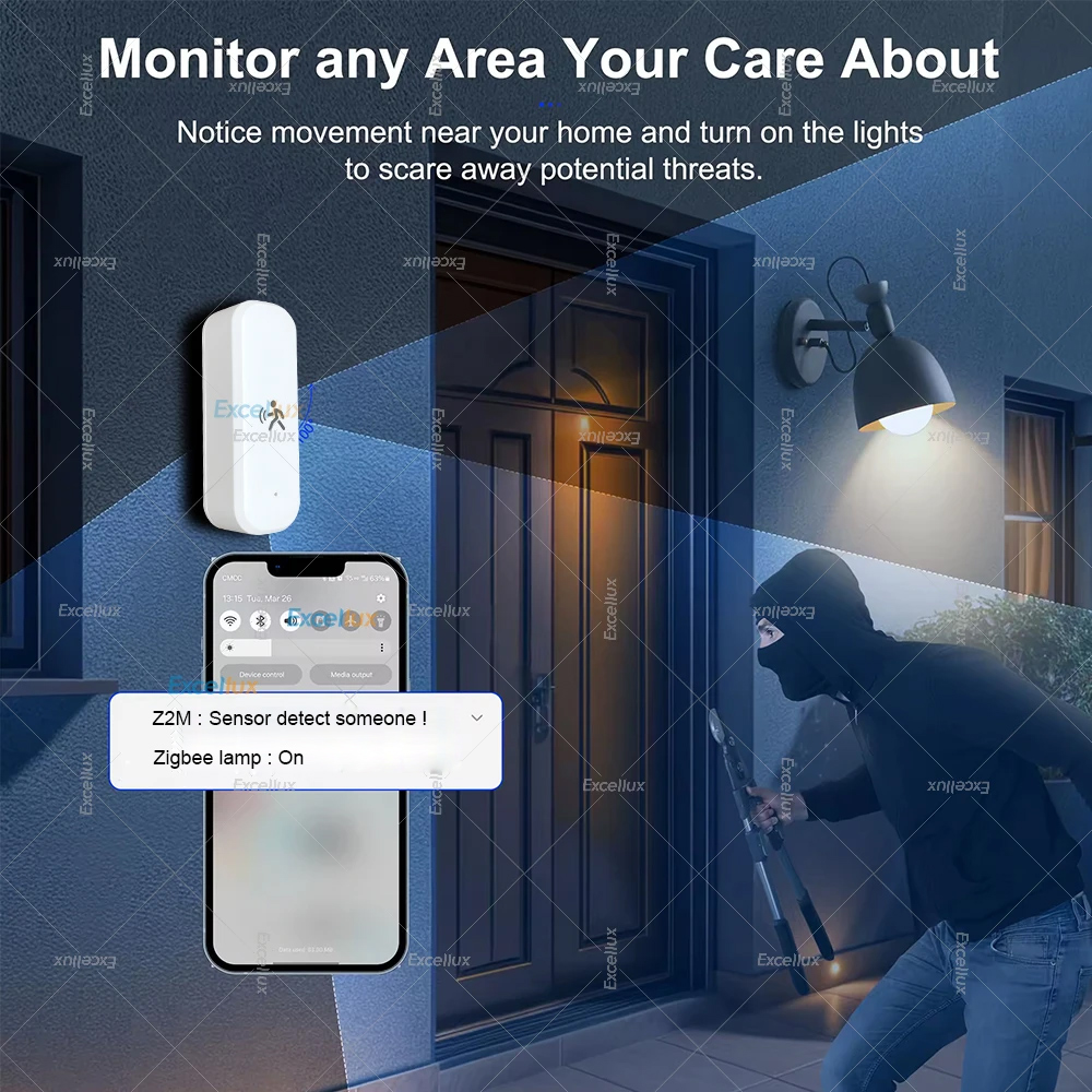 الذكية زيجبي محس حركة الرادار  - مراجعة Home Improvement Hardware وسعره