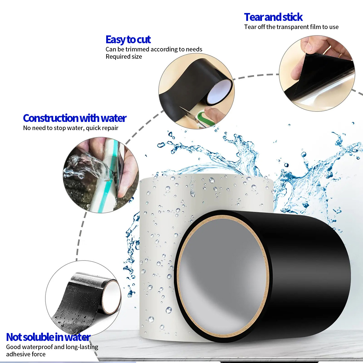 شريط مقاوم للماء لإصلاح التسرب - مراجعة Roof Sealant Patch وسعره