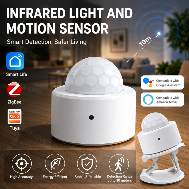 مستشعر حركة لاسلكي ZigBee 3.0  - مراجعة Home Improvement Hardware وسعره