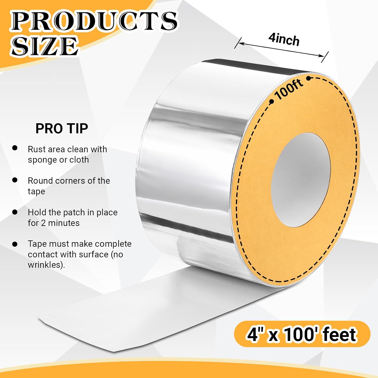 شريط بوتيل 4 بوصة × 100 قدم، ش - مراجعة Roof Sealant Patch وسعره